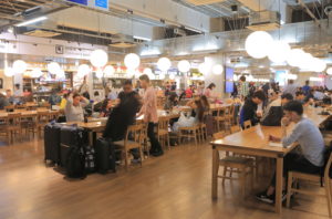 Food court in Narita Airport