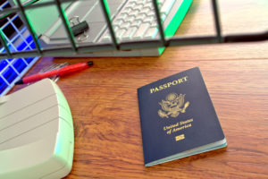 US Passport at Foreign Immigration Counter