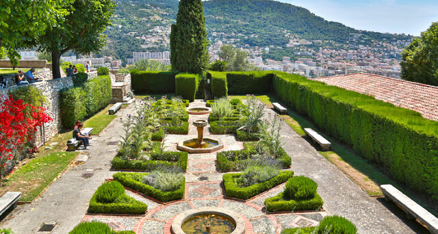 Garden of Cimiez monastery