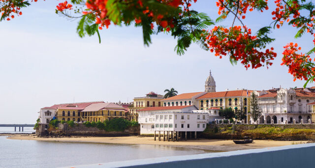 Panama City view old casco viejo antiguo-- © Diego Vito Cervo - Dreamstime.com Panama City